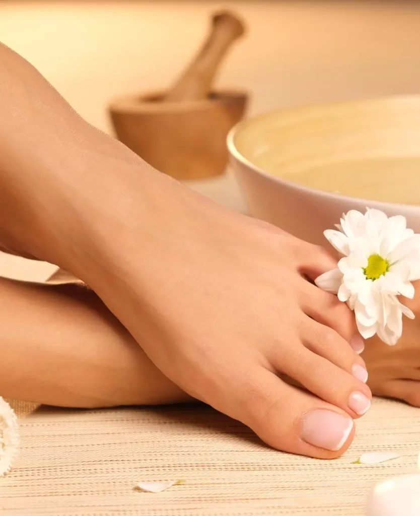 Vernis French Pieds naturels